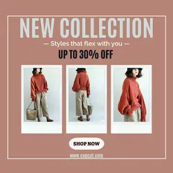 sweater collection instagram post