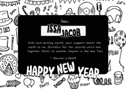 Personal Sharing Thank You Black And White Card