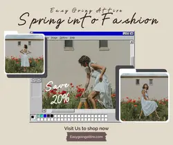 Fashion Spring Season Promotion Instagram Post