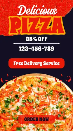 Food and Beverage Pizza Promo Tiktok