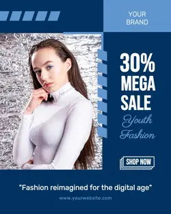 Fashion Mega Sale Shop Now Instagram Potrait