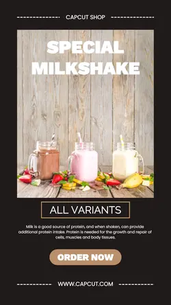 Milkshake Special Intagram Story