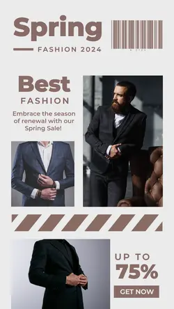 2024 Spring Fashion Man suit