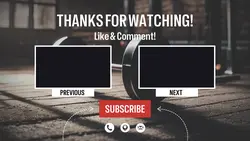 Non Marketing Youtube Endscreen Gym Workout