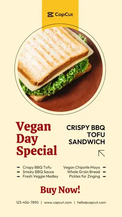 Food & Beverages Vegan Food Promotion