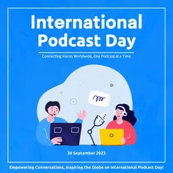 International Podcast day Instagram Post