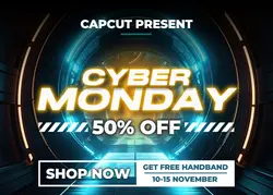 Cyber Monday Promtion Page