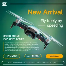Electronic New Arrival Drone Promo
