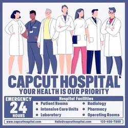 Medical Hospital Facilities Instagram Post