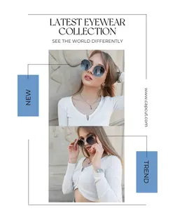 Fashion Eyewear Minimalist IG Template 