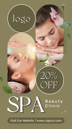 Spa Beauty Clinic Promotion Instagram Story
