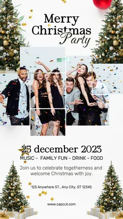 Merry Christmas Party TikTok