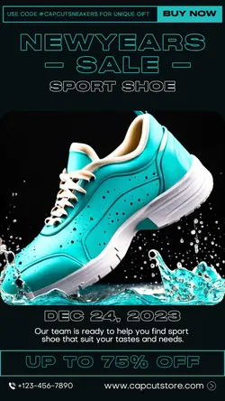 New Years Sale Product Display