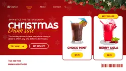 Christmas Food Sale Twitter Post