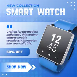 E-commerce Electronics - Hero Image - Smart Watch