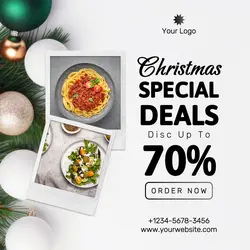 Special Deal Christmas Sale Food Industry