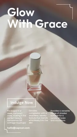 Beauty & Personal care Product display Detail Presentation