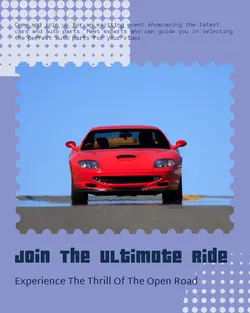 Cars & Auto parts Invitation
