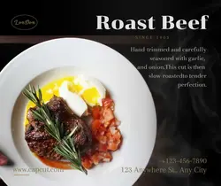 Steak Restaurant Menu introduction