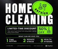 Services Home cleaning service Discount Simplicity