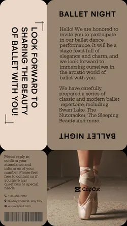 Services Service detail Promotion Ballet Stylized