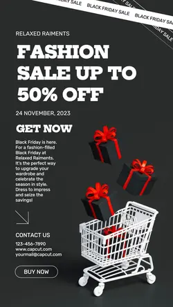 Fashion Industry Black Friday Fashion Sale