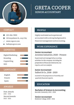 Resume Senior Accountant Business