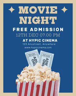 entertaiment movie night introduction