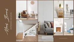 brown minimalist moodboard interior twitter post