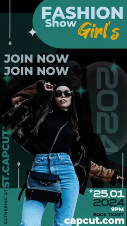 Invitation Fashion Show Flyer