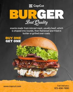 Food Burger Quality Instagram Post 12