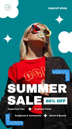 Summer Fashion Sale Instagram Story