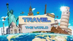 Travel The World Vlog Youtube Thumbnail