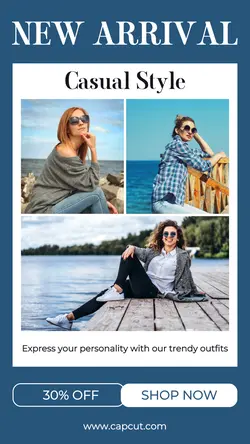 Fashion Casual Product TikTok Post