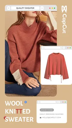 Clothing & Shoes Sweater Branding Modern