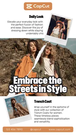 Fashion Streets Display Instagram Story