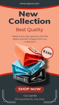 Promotion Of Quality Bags Instagram Story