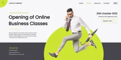 Online Business Classes LinkedIn Company Banner