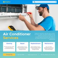 Air Conditioner Services Industry Instagram Post