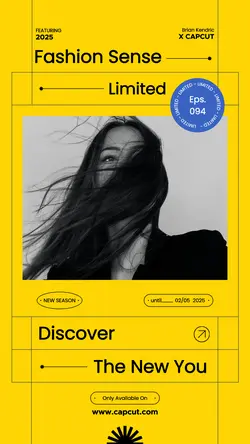 Clean & Modern Fashion Promotion Instagram Story