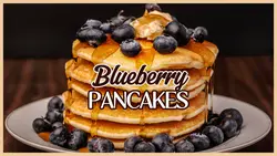 Youtube Thumbnail Vlog Food Pancakes