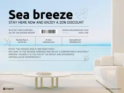 Services Accommodation Promotion Minimalist