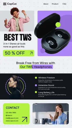 TRUE WIRELESS STEREO POST
