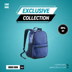 Exclusive Backpack Instagram Post
