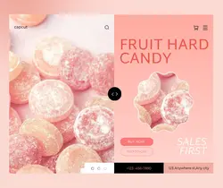 Foods & Beverage Candy Promotion Cute