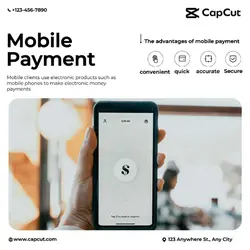 Finance Mobile Payment Publicity Minimalist