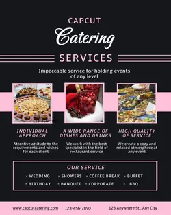 CATERING SERVICES PROMOTION INSTAGRAM PORTRAIT