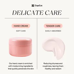 Personal care Hand cream Display Minimalist