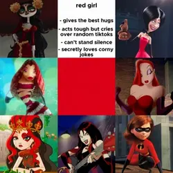 Red girl 