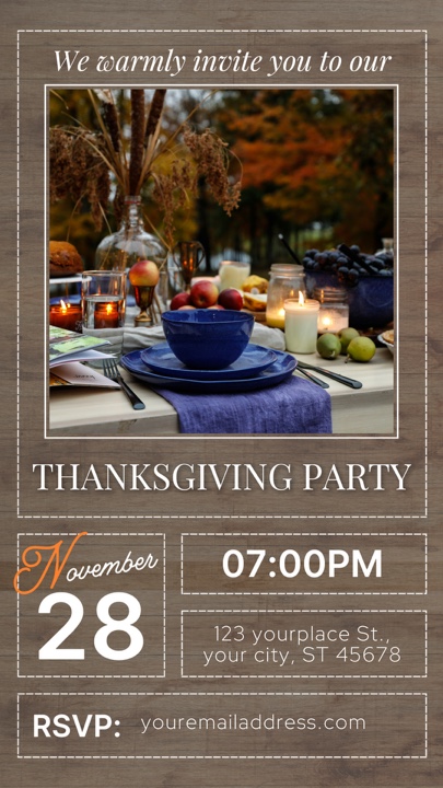 Invitaciones a eventos🍂